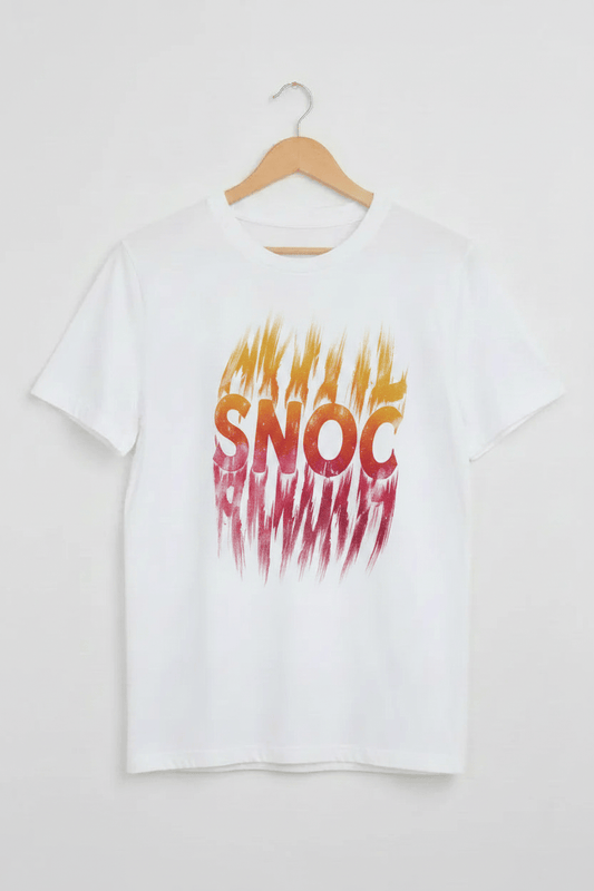 SNOC Flames en camiseta percha