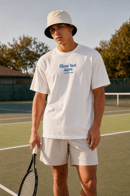 CAMISETA SLOW BUT SURE