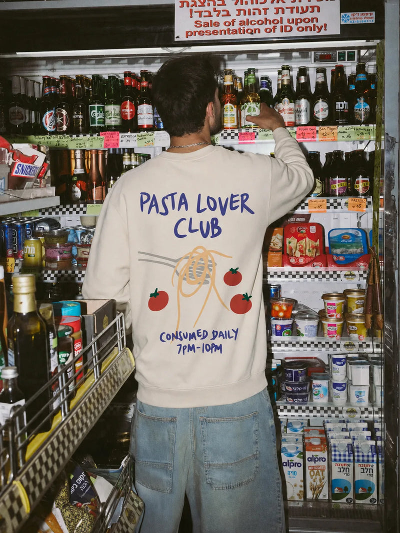 SUDADERA PASTA LOVER CLUB