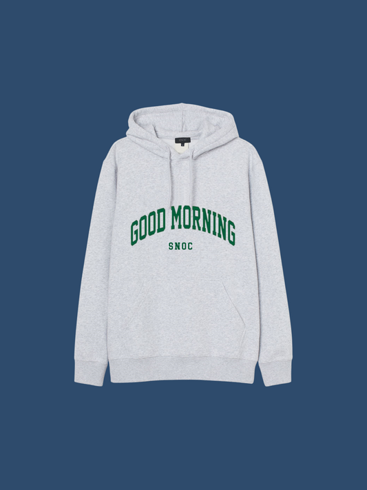 SNOC SUDADERA GOOD MORNING CAPUCHA