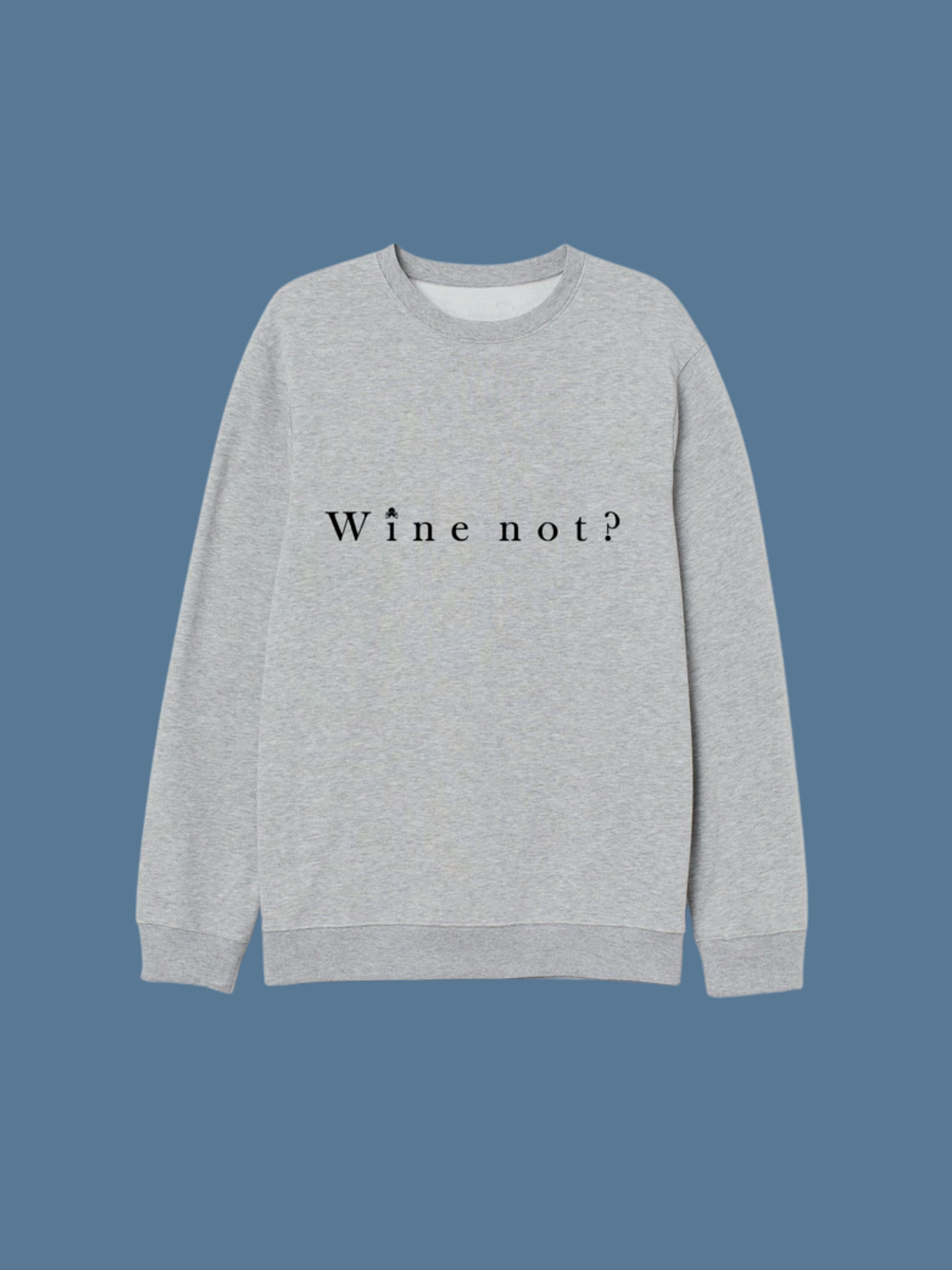 Sudaderas logo pulpo SNOC - SUDADERA WINE NOT?  