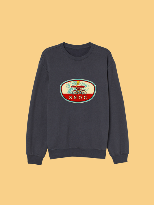 Sudaderas logo pulpo SNOC - SUDADERA BIKER  