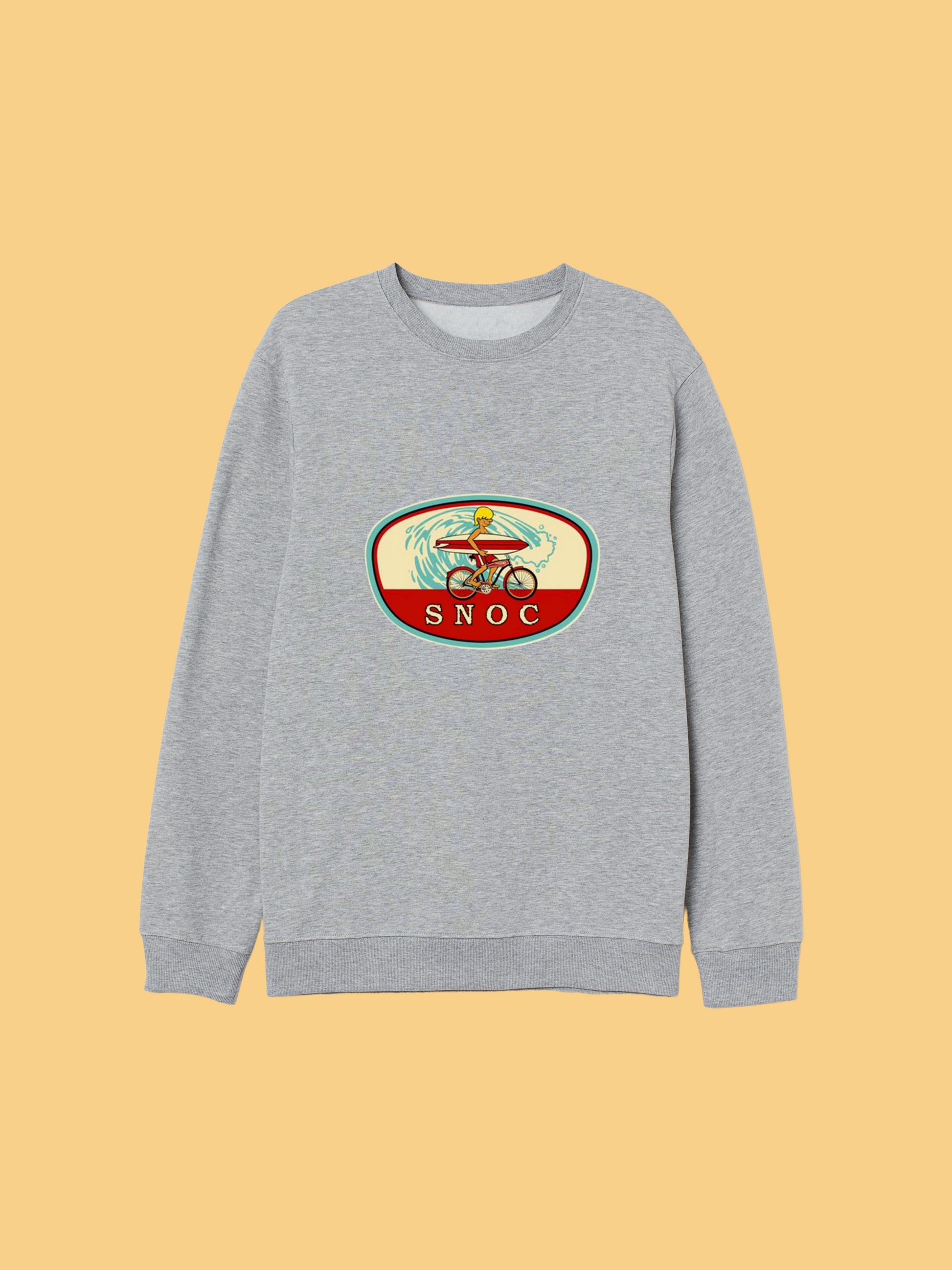 Sudaderas logo pulpo SNOC - SUDADERA BIKER  