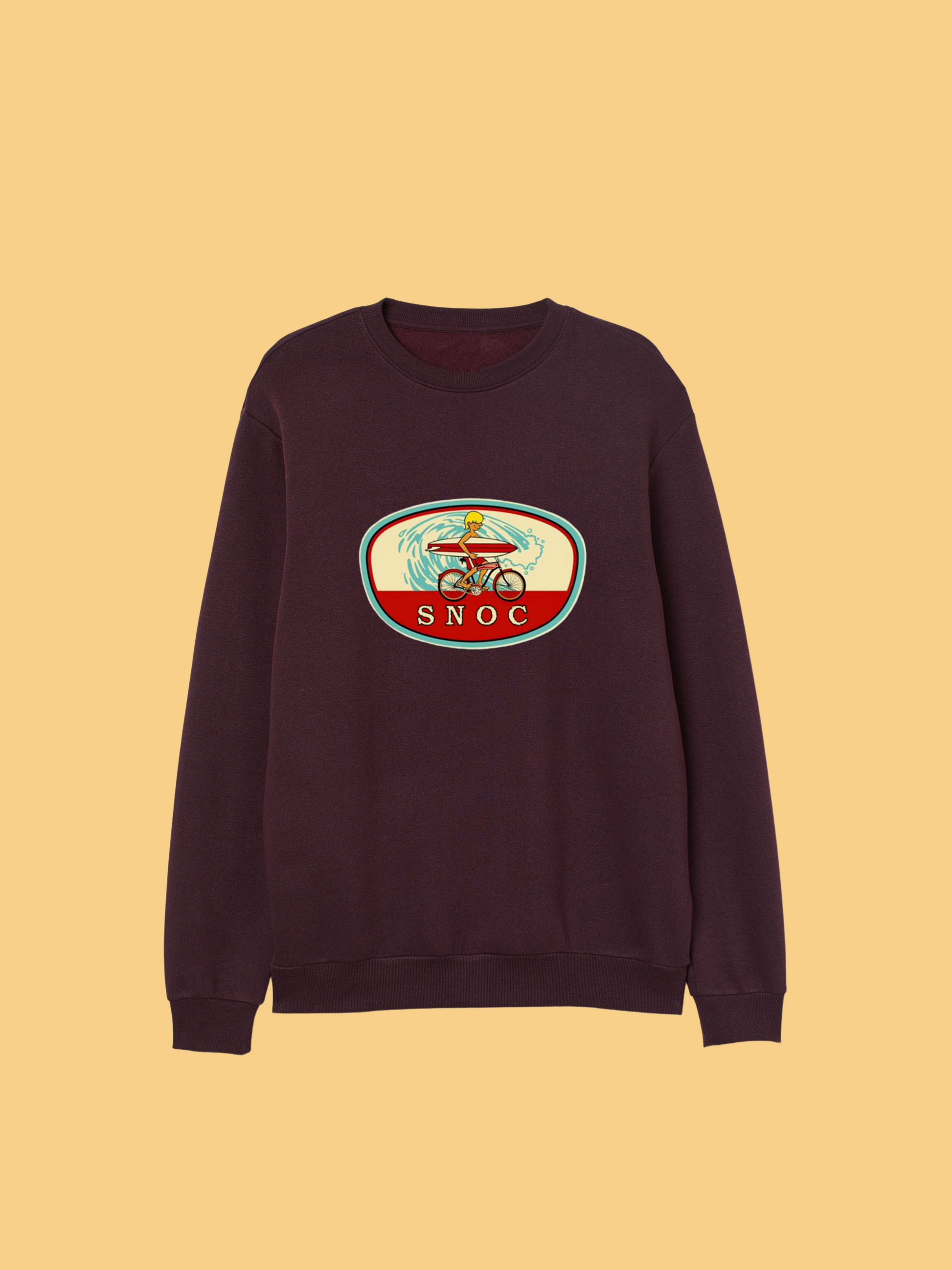 Sudaderas logo pulpo SNOC - SUDADERA BIKER  