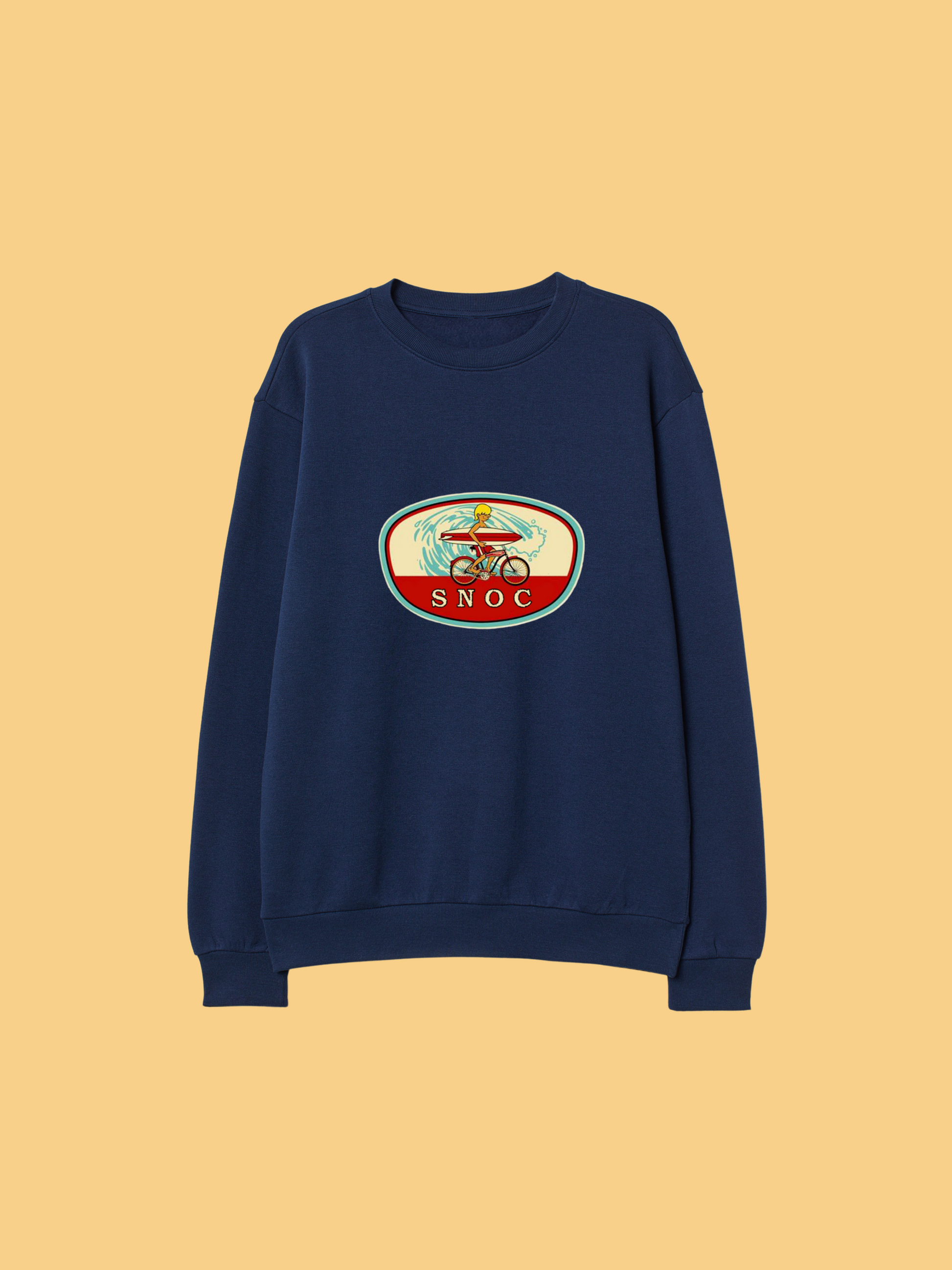 Sudaderas logo pulpo SNOC - SUDADERA BIKER  