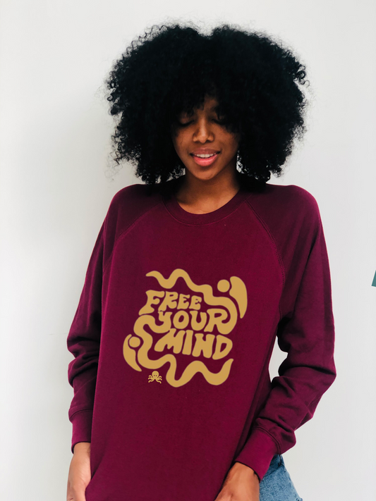 Sudaderas logo pulpo SNOC - SNOC SUDADERA FREE YOUR MIND  