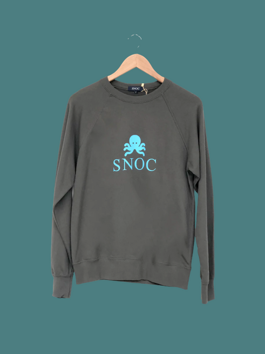Sudaderas logo pulpo SNOC - SUDADERA SNOC BLUE  