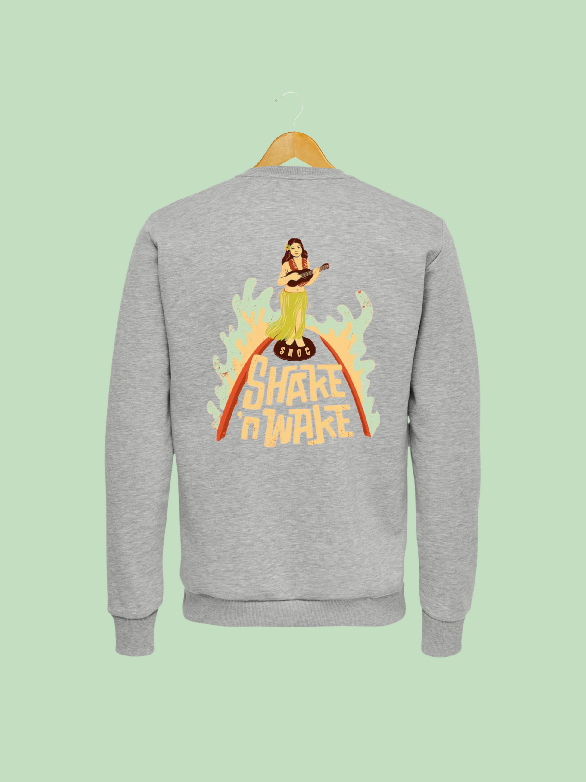 Sudaderas logo pulpo SNOC - SNOC SUDADERA SHAKE AND WAKE  