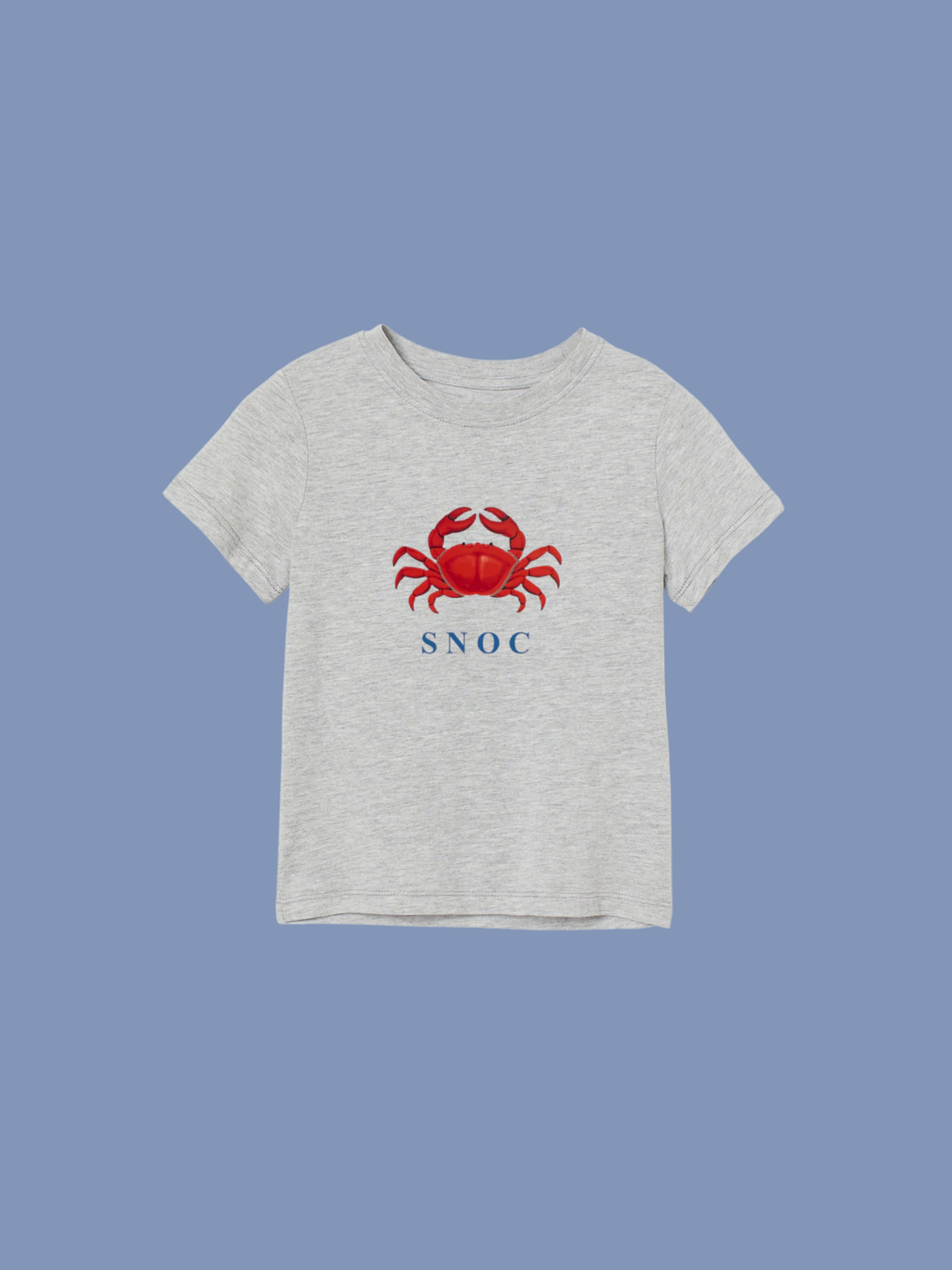  logo pulpo SNOC - CAMISETA CRAB  