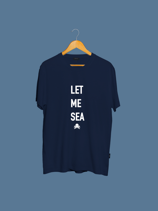 CAMISETA LET ME SEA