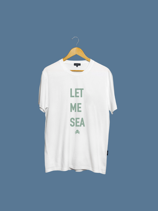 CAMISETA LET ME SEA