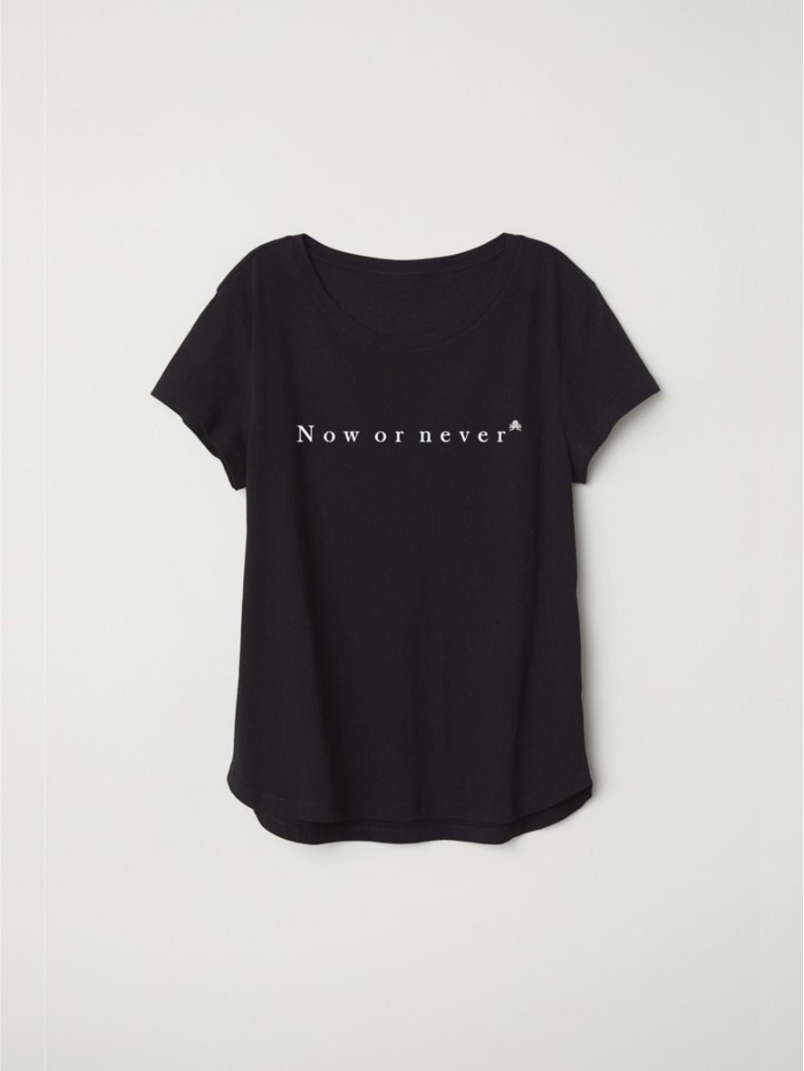 Camisetas logo pulpo SNOC - CAMISETA NOW OR NEVER  