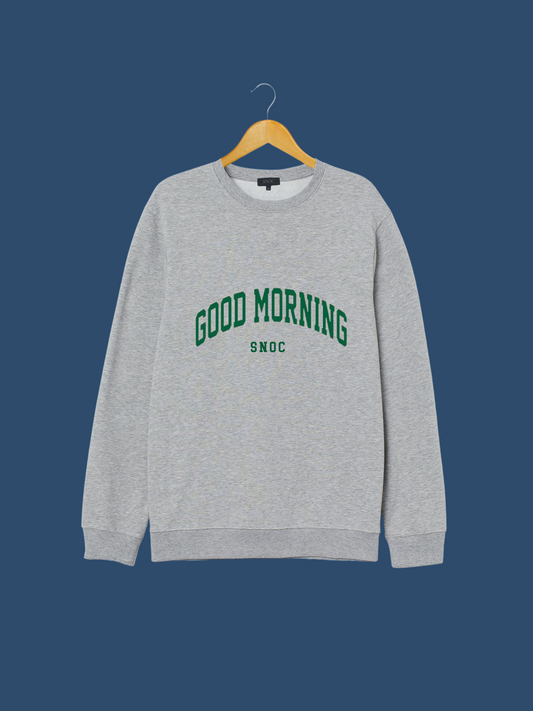 SNOC SUDADERA GOOD MORNING