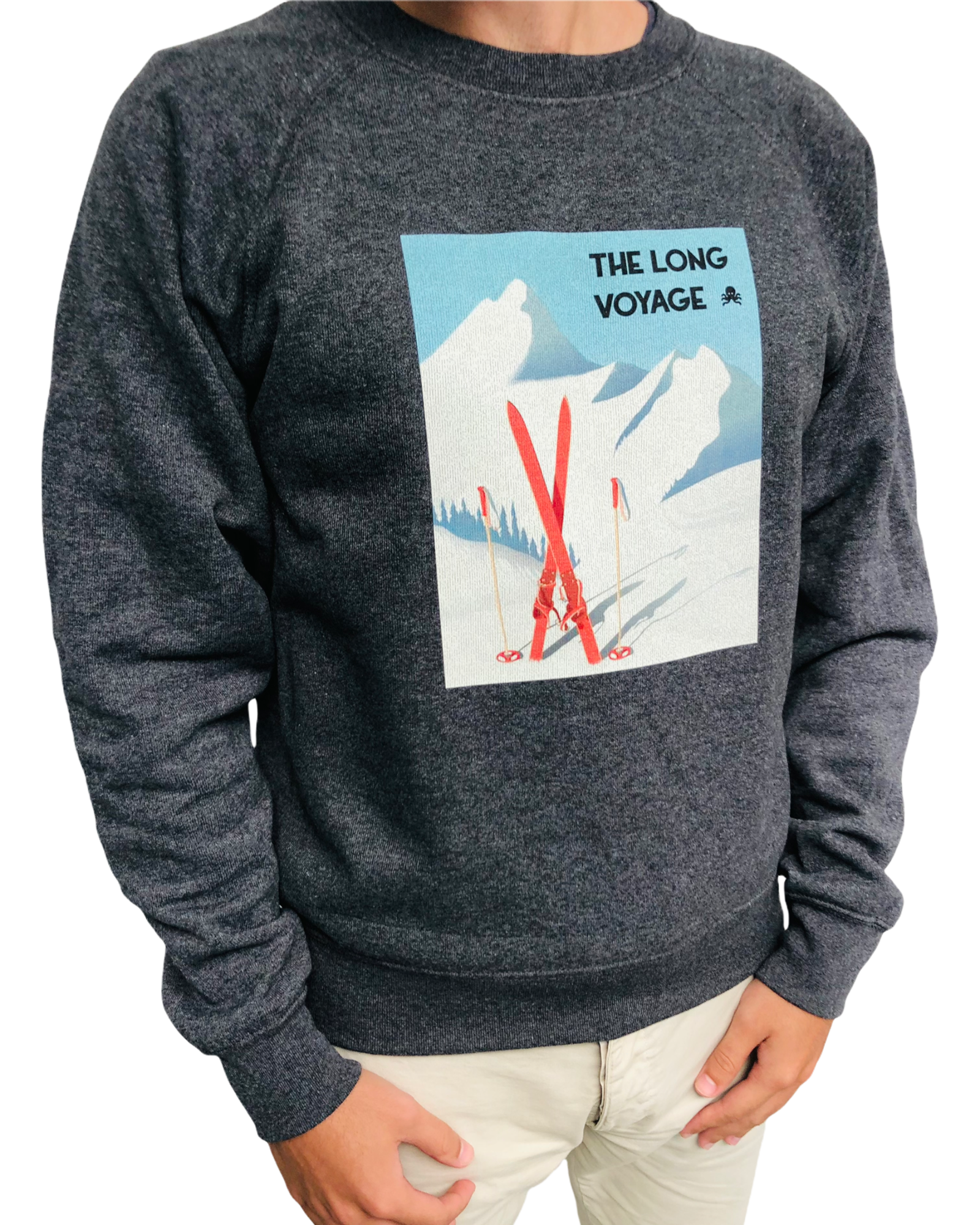 Sudaderas logo pulpo SNOC - SUDADERA THE LONG VOYAGE  