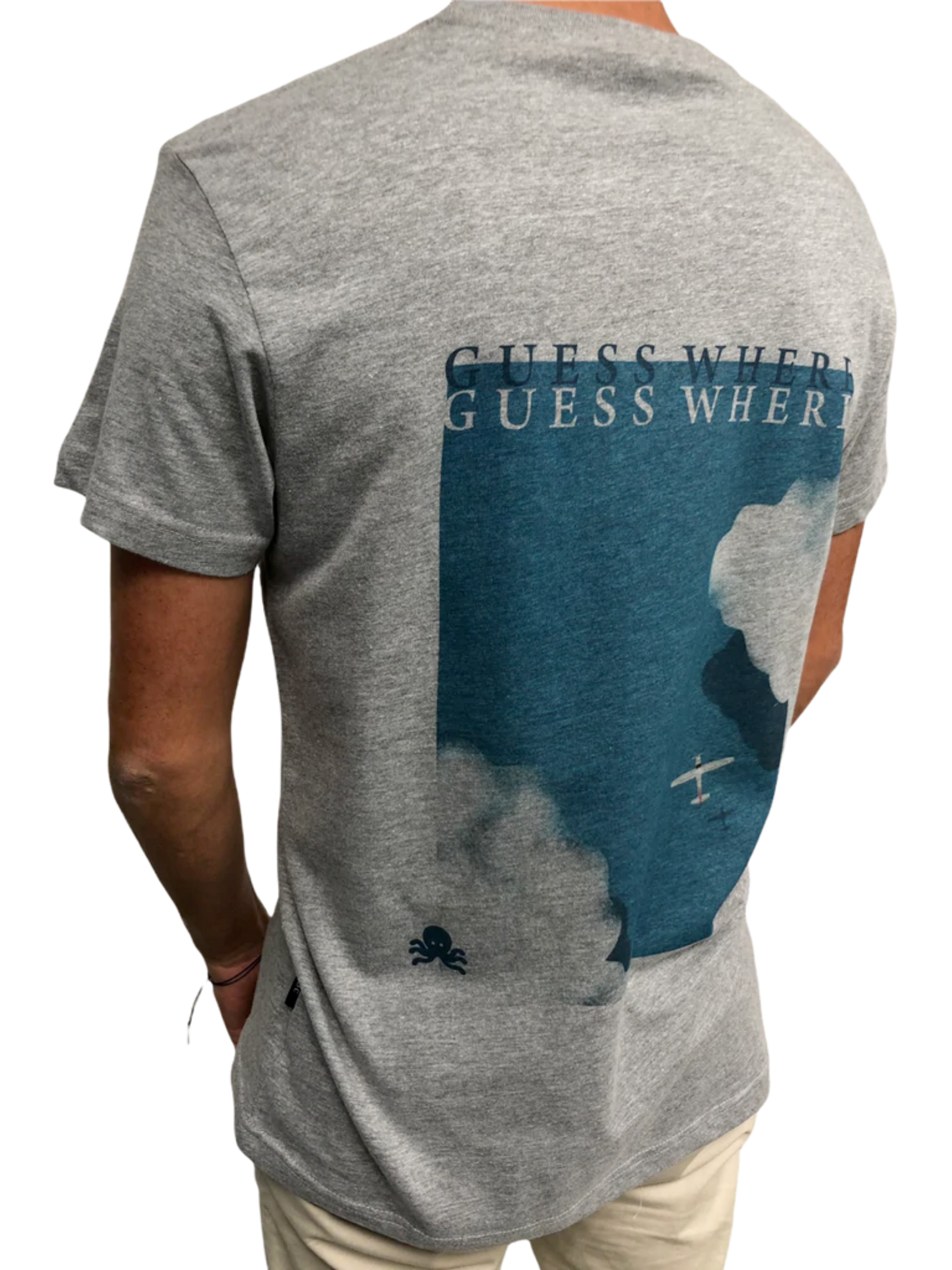 Camisetas logo pulpo SNOC - CAMISETA GUESS WHERE  